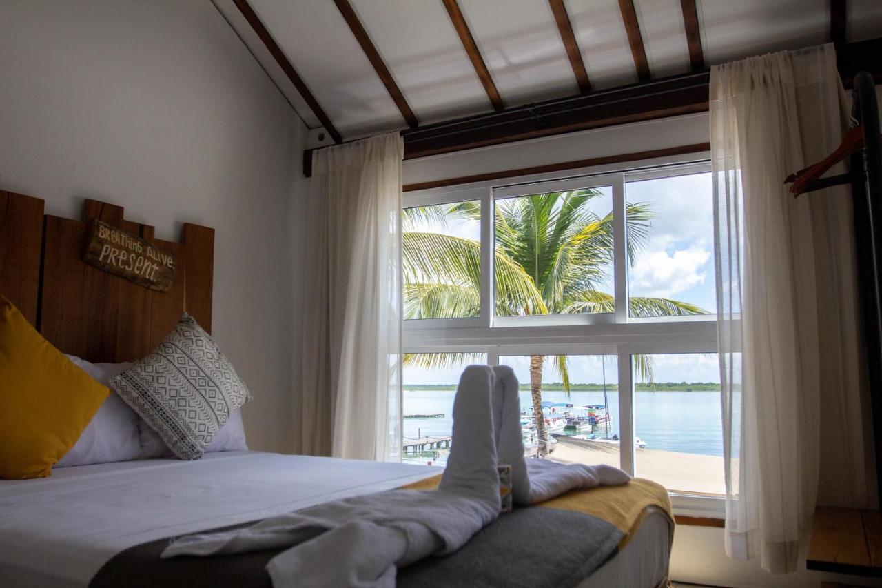The Yak Lake House - Hostal Bacalar Eksteriør billede